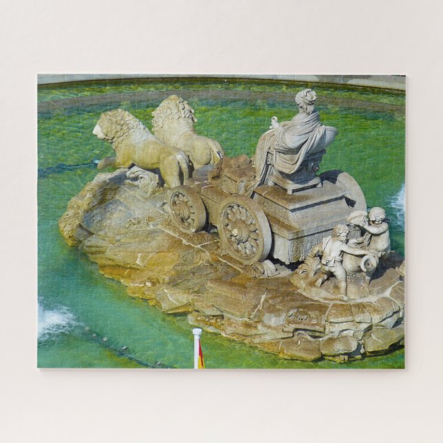 Puzzle Fuentes en Madrid. (Horizontal)