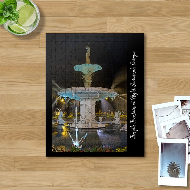 Puzzle Fuerte de noche en Savannah GA (Subido por el creador)