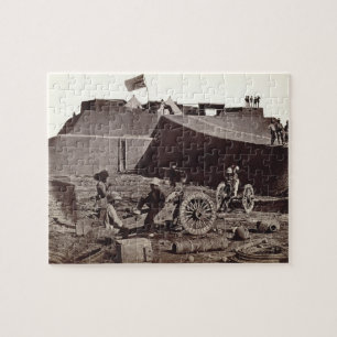 Puzzle Fuerte de Pehlang, 1860 (impresión de la plata de