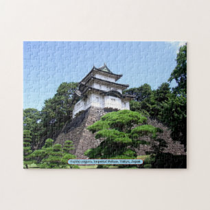 Puzzle Fujimi-yagura, Palacio Imperial, Tokio, Japón