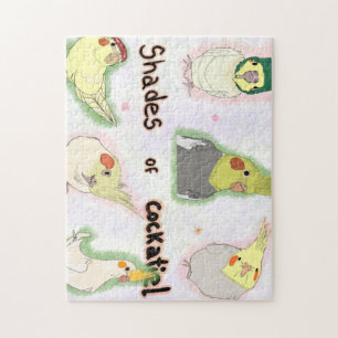Puzzle Fun Cockatiel Bird 