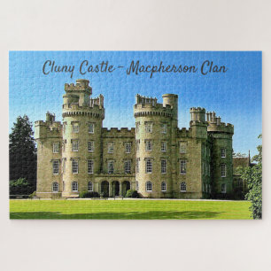 Puzzle Fun Macpherson Clan's Cluny Castle