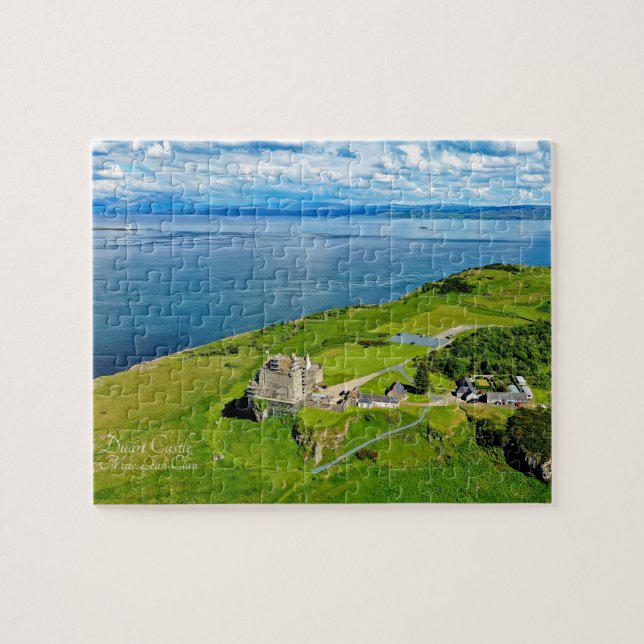 Puzzle Fun Scottish MacLean Clan's Scenic Duart Castle (Horizontal)