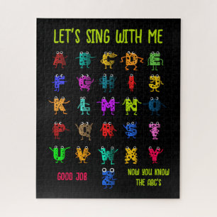 Puzzle Funny ABC's