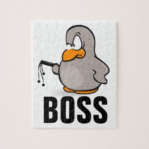 PUZZLE FUNNY BOSS PUZZLE, PENGUIN CON WHING