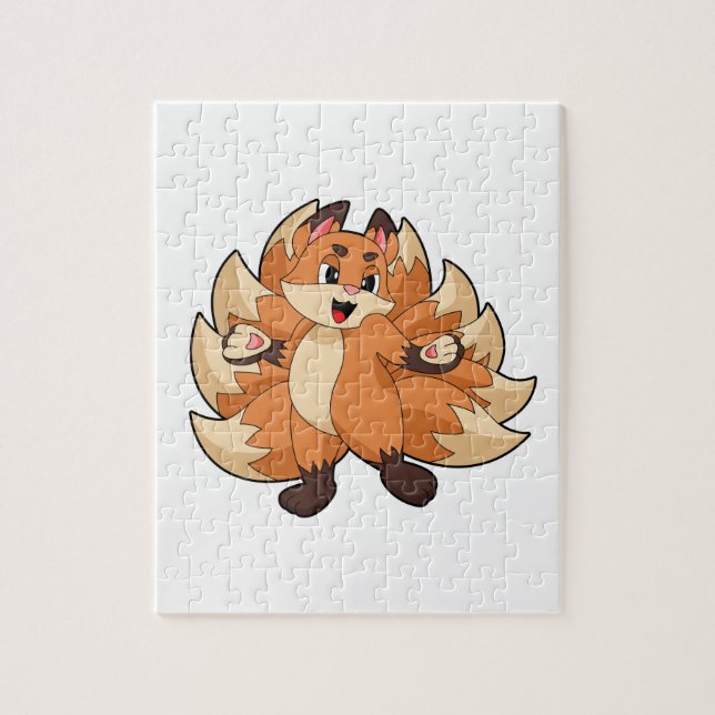 Puzzle Funny Fox (Vertical)
