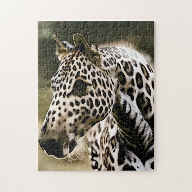 Puzzle Funny Leopard Appaloosa (Vertical)