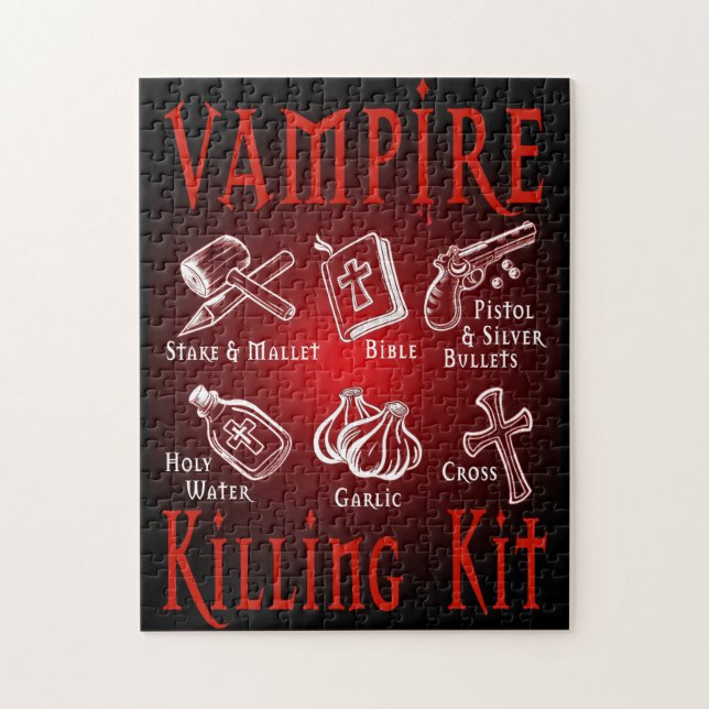 Puzzle Funny Vampire Killing Kit (Vertical)