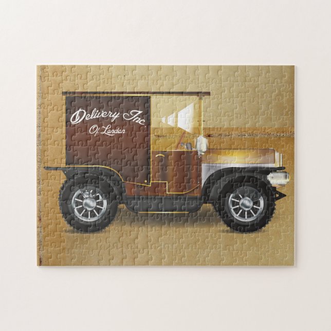 Puzzle Furgoneta de reparto vintage (Horizontal)