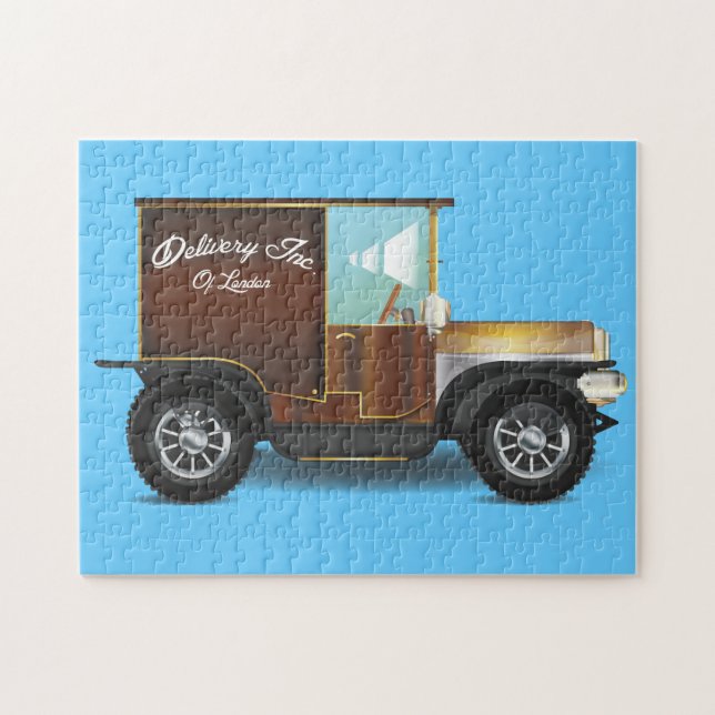 Puzzle Furgoneta de reparto vintage (Horizontal)