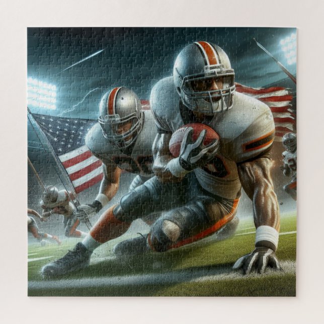 Puzzle Fútbol NFL de 20" * de 20", 676 piezas (Vertical)