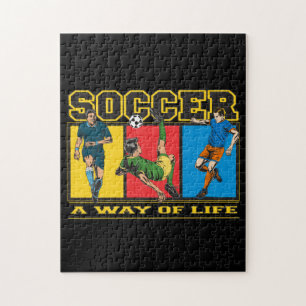 Puzzle Fútbol una manera de vida