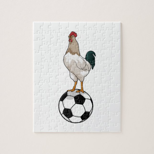 Puzzle Futbolista de fútbol sala (Vertical)