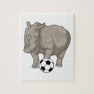 Puzzle Futbolista del Rhino Soccer