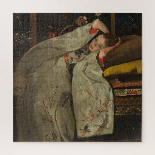 Puzzle G.H. Breitner, Chica en un Kimono Blanco - Bella A