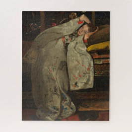 Puzzle G.H. Breitner, Chica en un Kimono Blanco - Bella A