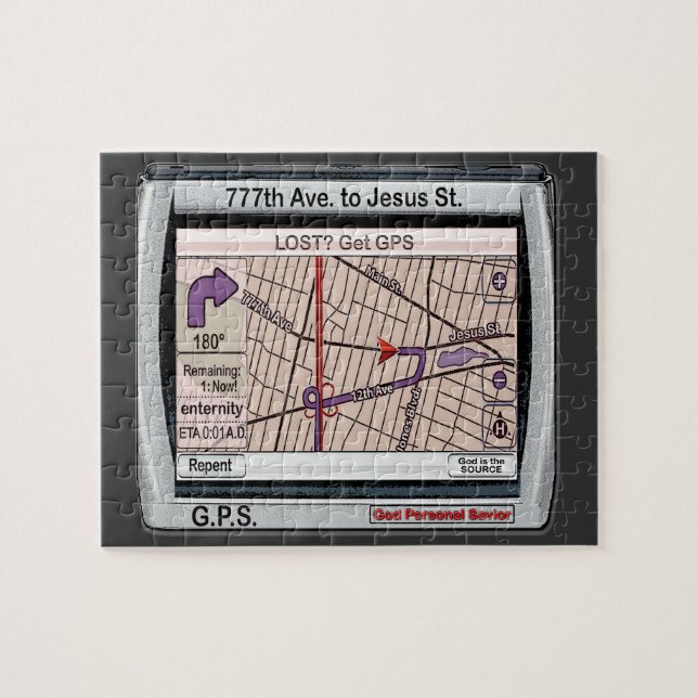 Puzzle G.P.S. Salvador personal de dios (Horizontal)