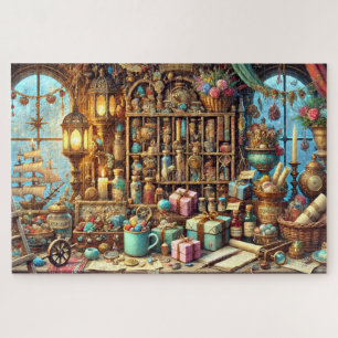 Puzzle Gabinete de curiosidades pirata pociones mapas rel