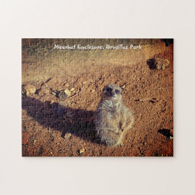Puzzle Gabinete Meerkat, Parque Drusillas (Horizontal)