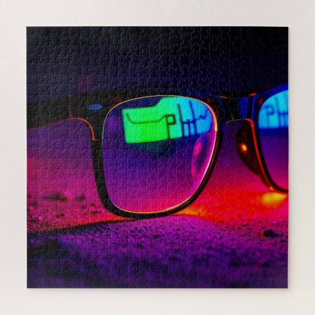 Puzzle Gafas Coloridas (Vertical)