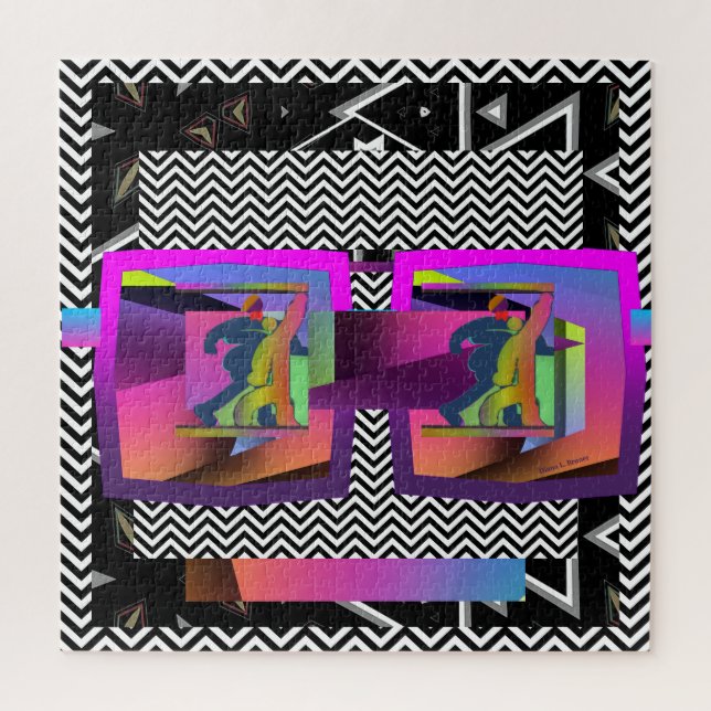 Puzzle Gafas misteriosas (Vertical)