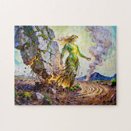 Puzzle Gaia Diosa de la Tierra de la mitología griega