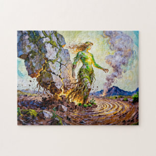 Puzzle Gaia Diosa de la Tierra de la mitología griega