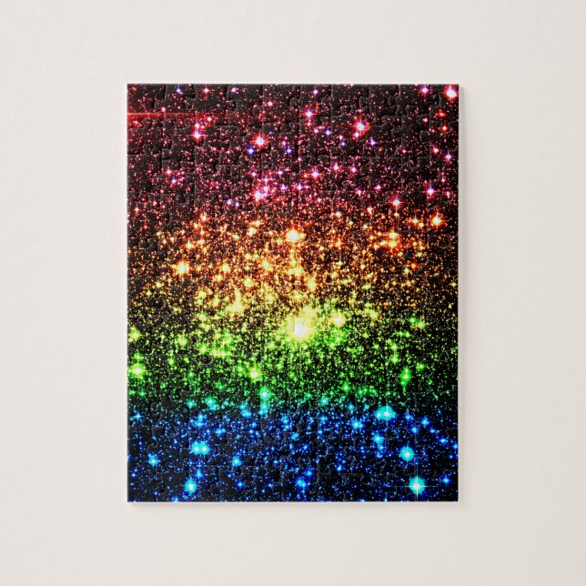 Puzzle Galaxia arco iris (Vertical)
