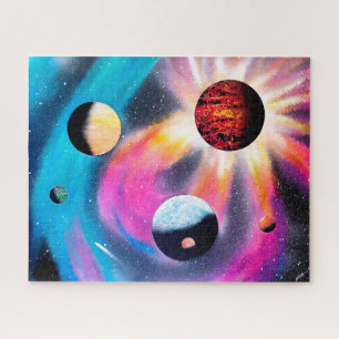 Puzzle Galaxia Colorida