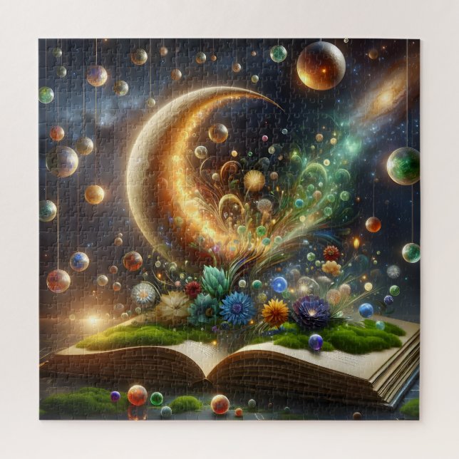 Puzzle Galaxia de la imaginación (Vertical)