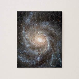Puzzle galaxia del molinete telescopio Hubble foto del es