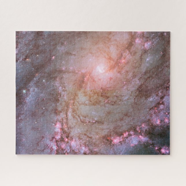 Puzzle Galaxia espiral M83, Ablaze Con Formación Estrella (Horizontal)