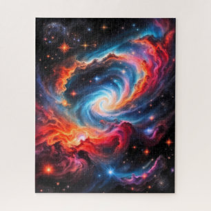 Puzzle Galaxia Espiral Nebulosa Espacio Colorido