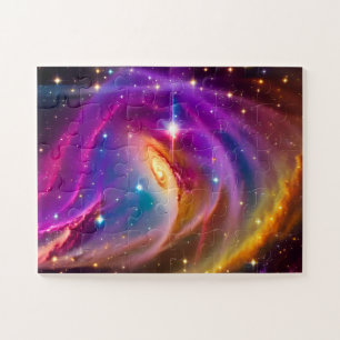 Puzzle Galaxia índigo cósmica Fiesta del Universo de Danz