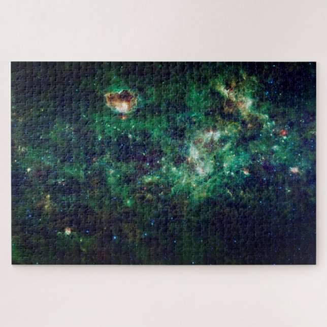 Puzzle Galaxia Vía Láctea Espacio cósmico (Horizontal)