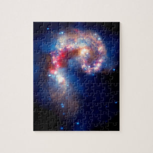 Puzzle Galaxias Antennae en colisión