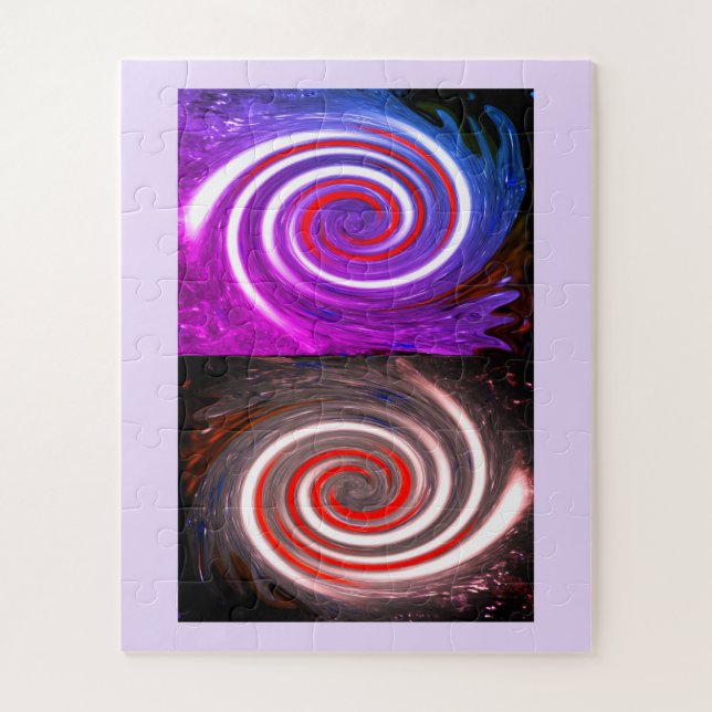 Puzzle Galaxias gemelas (Vertical)