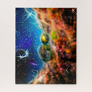 Puzzle Galaxy abstract