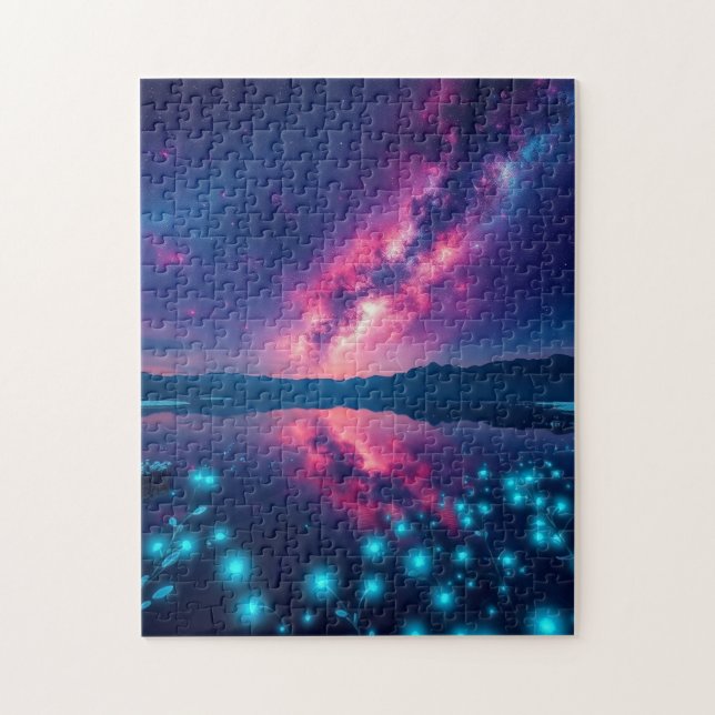 Puzzle Galaxy art – perfect gift  (Vertical)