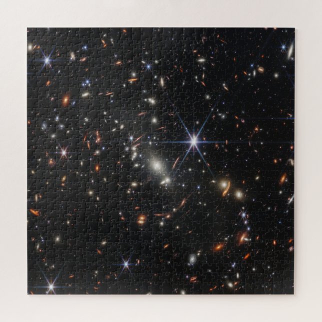 Puzzle Galaxy Cluster Smacs 0723. (Horizontal)