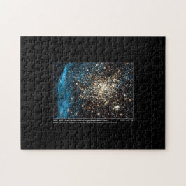 Puzzle Galaxy NGC 1850 Star Clusters Nube Magallánica