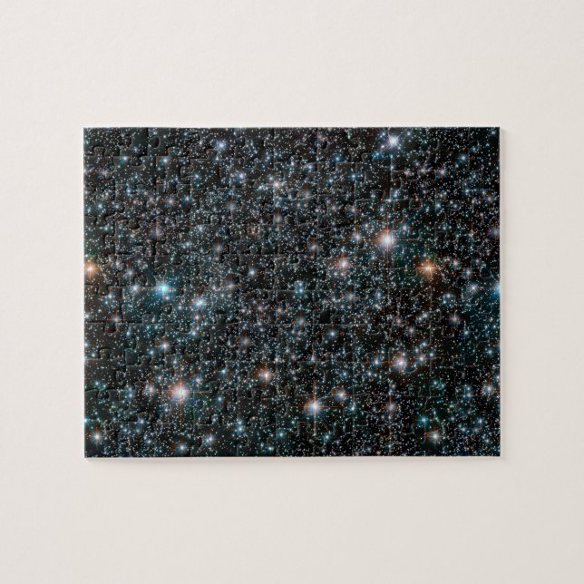 Puzzle Galaxy Stars Cosmic Space Challenging Black (Horizontal)