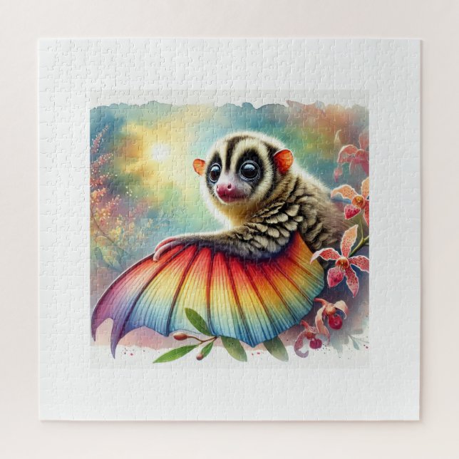 Puzzle Galeopithecus Majesty 290824AREF145 - Watercolor (Vertical)