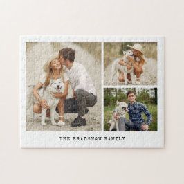 Puzzle Galería de 3 fotos personalizadas