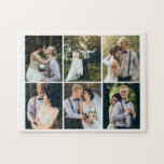 Puzzle Galería de 6 fotos personalizadas<br><div class="desc">Galería de 6 Diseño de fotos personalizadas. Usa tus fotos favoritas para hacer un lindo keepsake por ti mismo o un regalo especial para un amigo o miembro de tu familia.</div>