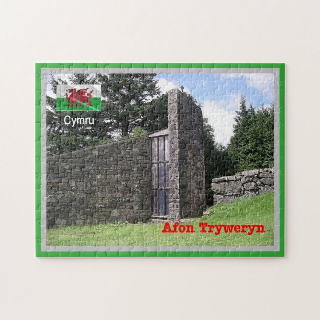 Puzzle Gales - Afon Tryweryn - (Horizontal)
