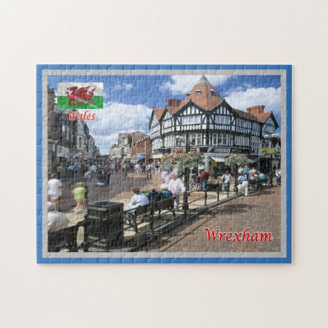 Puzzle Gales - Wrexham - (Horizontal)
