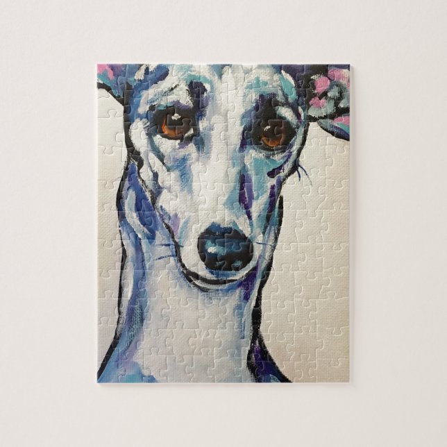 Puzzle Galgo italiano (Vertical)
