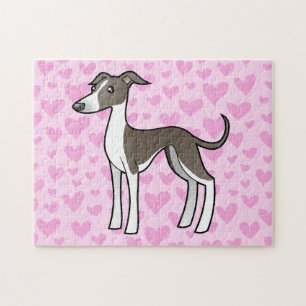 Puzzle Galgo/Whippet/amor del galgo italiano