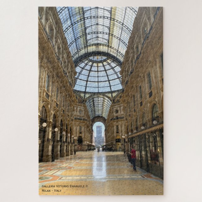 Puzzle Galleria, arcade - Milán, Italia (Vertical)